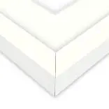 Whitewash Frame & Ivory Mat 