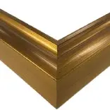 Brushed Gold Frame