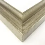 Brushed Silver Frame