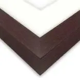 Walnut Frame & Ivory Mat 