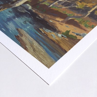 John Singer Sargent: Watercolors, Mountain Fire